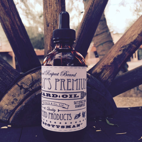 Brandy's Premium Beard Oil-Naked Beard (No Scent)